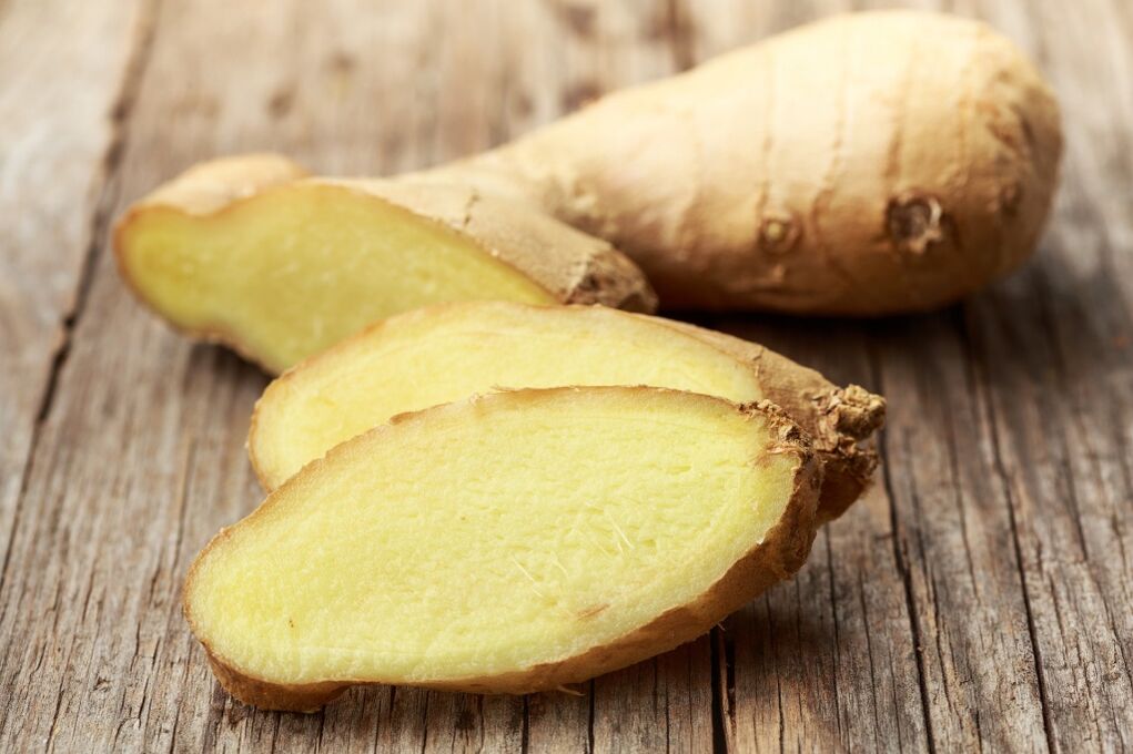 ginger root at low potency